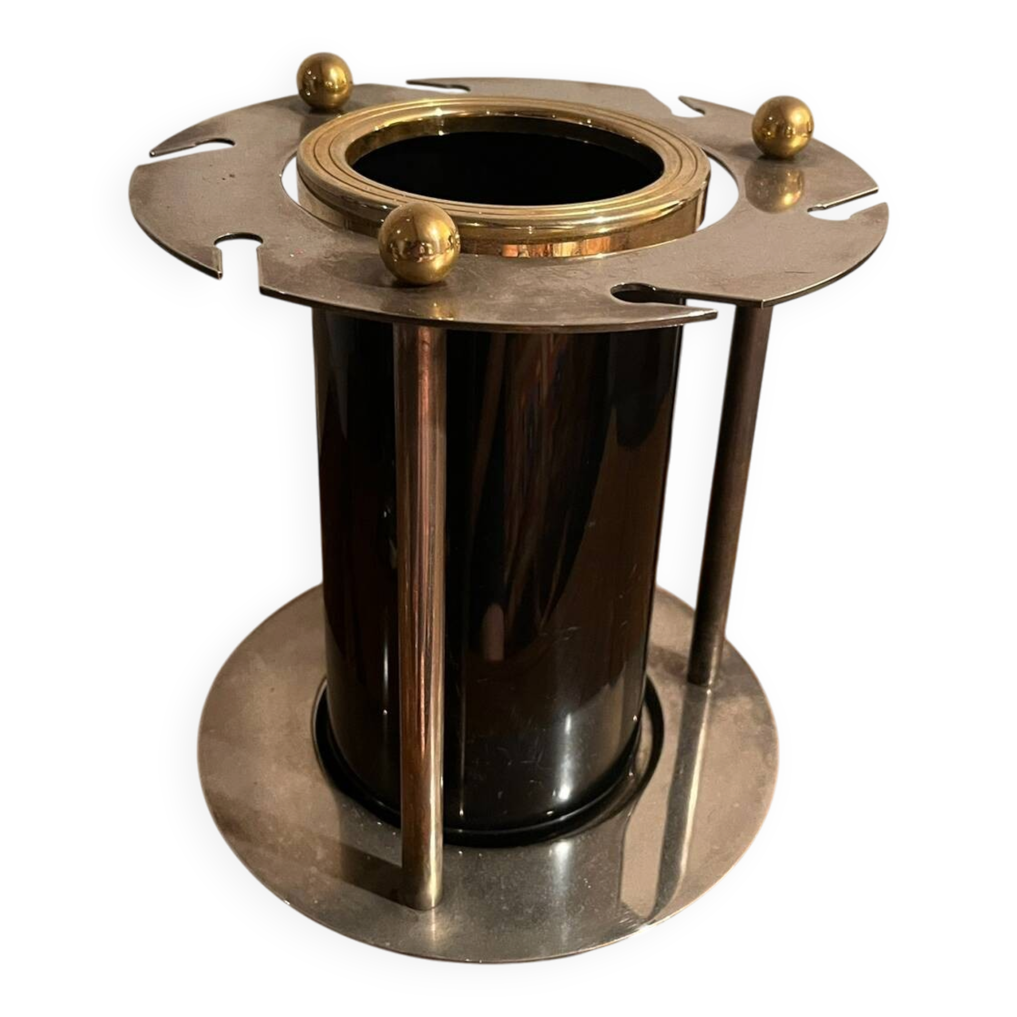 Chrome champagne ice bucket from the 70s/80s.