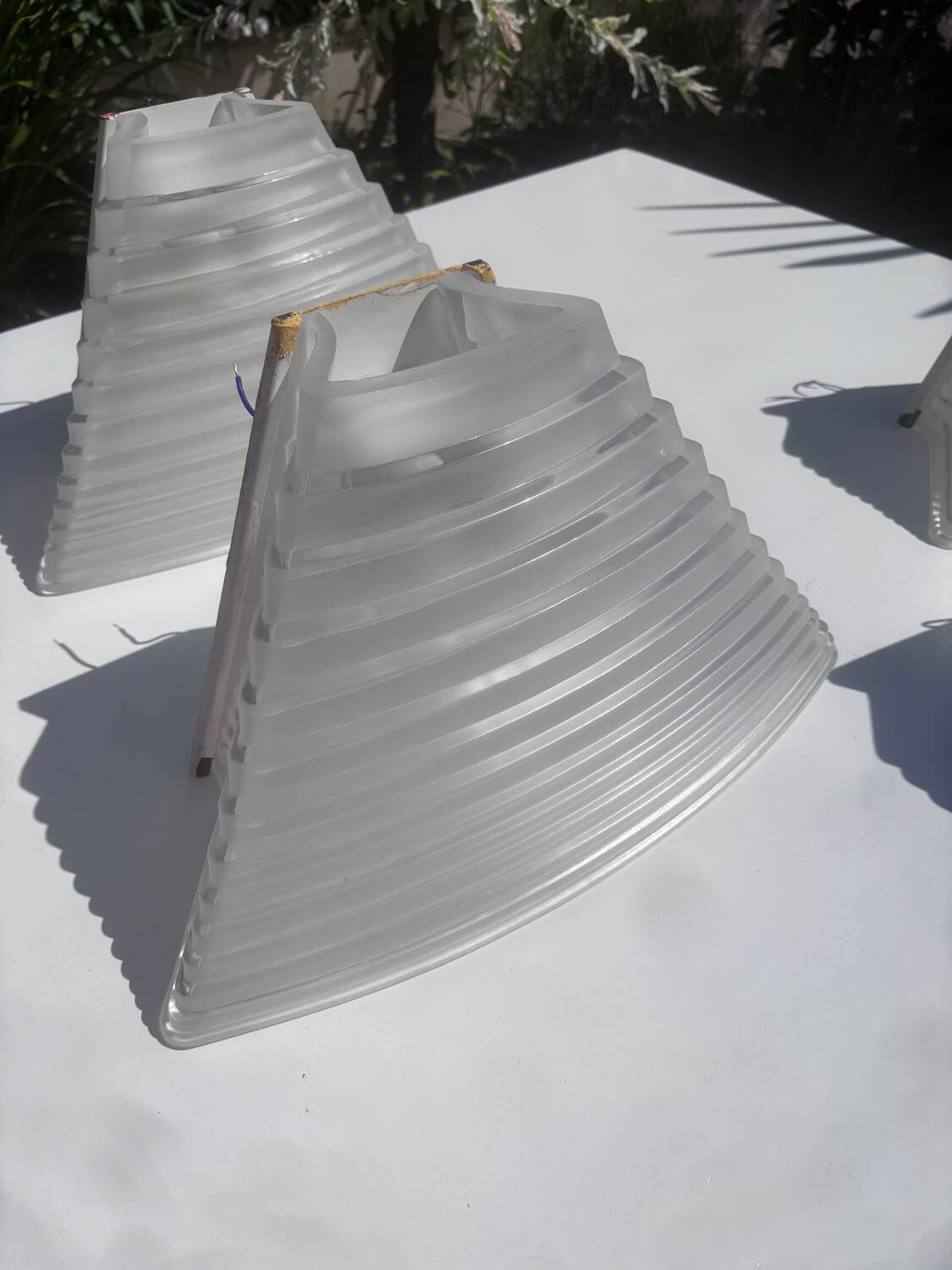 4x Artemide ‘Pergamo 38’ wall lights by Angelo Mangiarotti