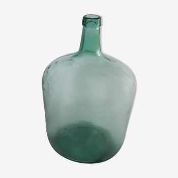 Bonbonne dame-jeanne 10 litres vert bleuté