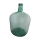 Bonbonne dame-jeanne 10 litres vert bleuté