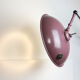Lampe murale industrielle d'Emda, années 1920