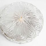 Set of 3 glass ceiling lamps 60