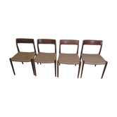 4 Moller chairs #77