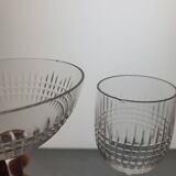 30-piece Baccarat crystal glassware set, Nancy model