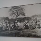 Motorcycle cross photography 1960