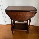 Small side coffee table with flaps