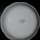 Round dish salins france décor embrun