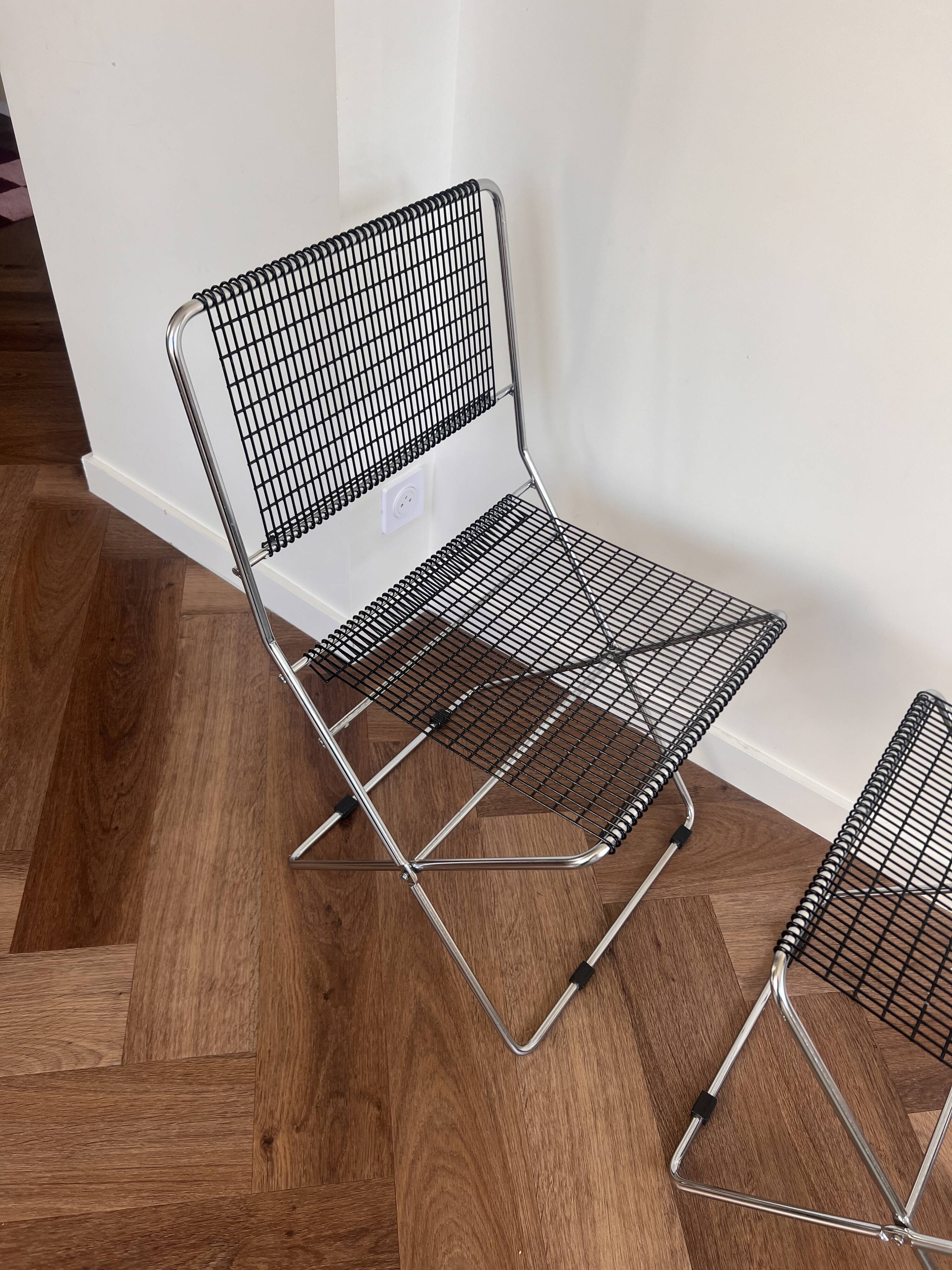 Two chairs by De Marco & Rebolini for Robots - 1970s