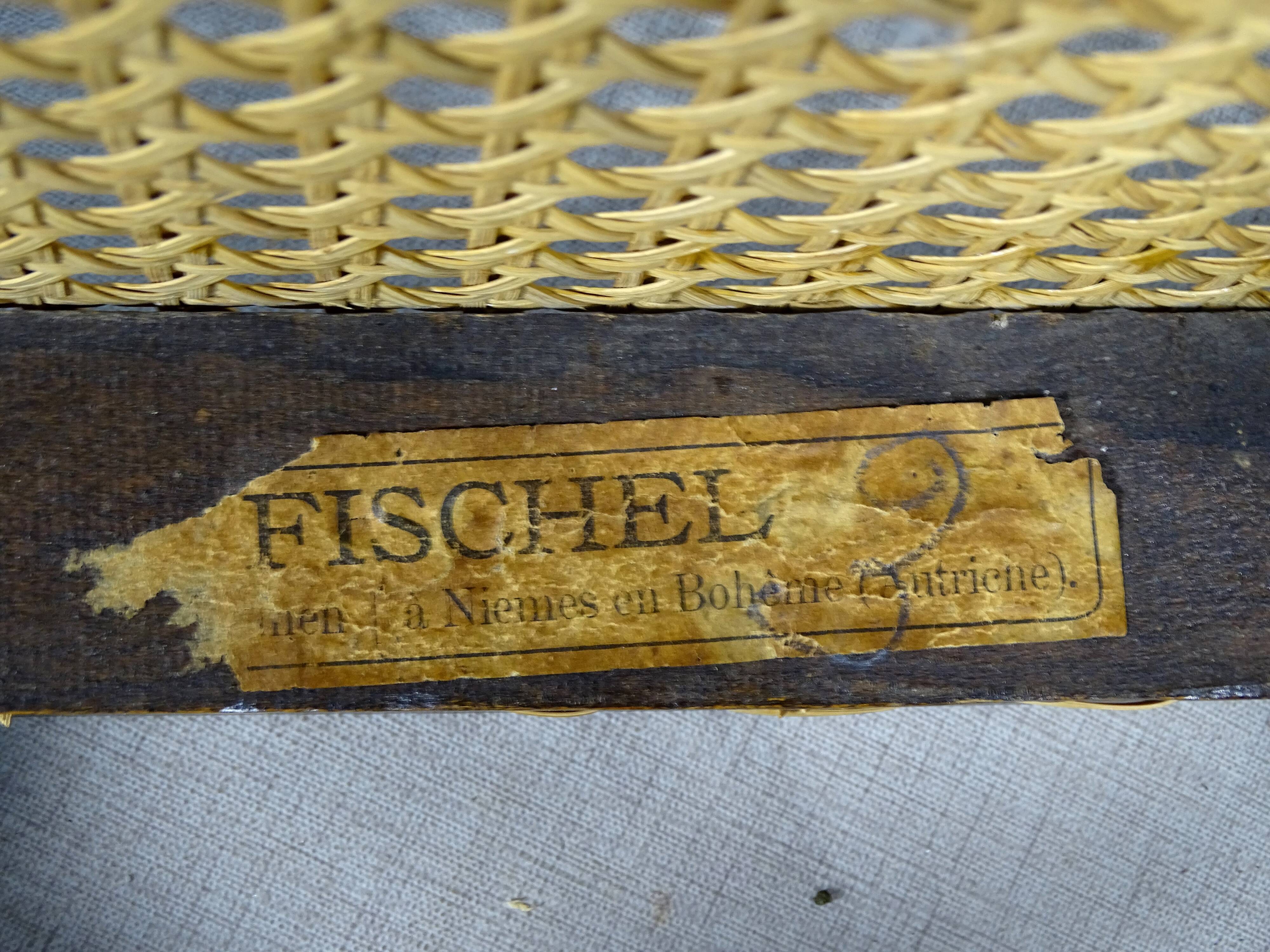 Fischel chair, Napoleon III type Bent wood, circa 1900 - bistro -Canadian-