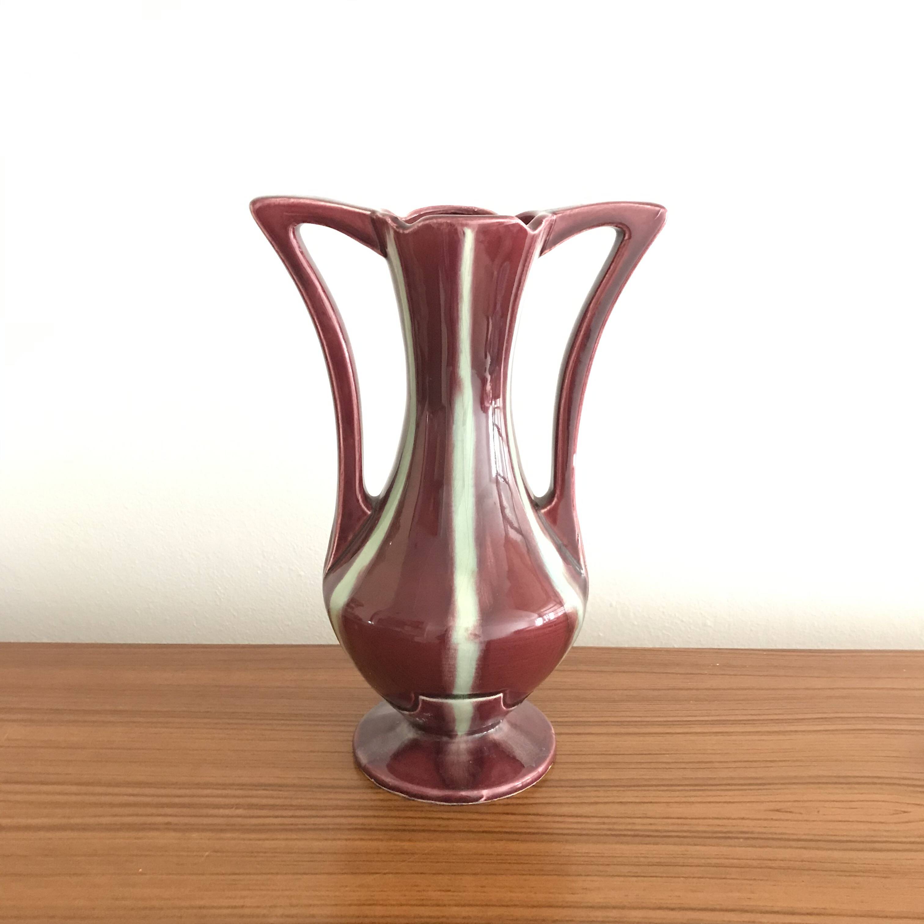 art deco vase vierzon - louis gule