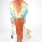 Herend porcelain macaw parrot figurine vintage