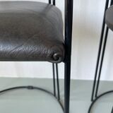 Memphis wire chairs