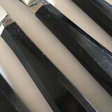 Set of 12 fruit knives in black bakelite