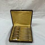 12 silver-plated teaspoons