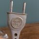 Lampe en cristal Daum France pied forme libre
