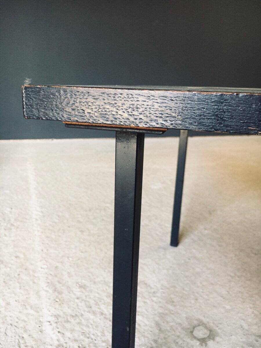 Mid-Century Studio Ceramic Tile Coffee Table, Belgium, 1960s