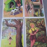 Rossignol frame set and 12 posters