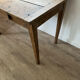 Oak farmhouse table