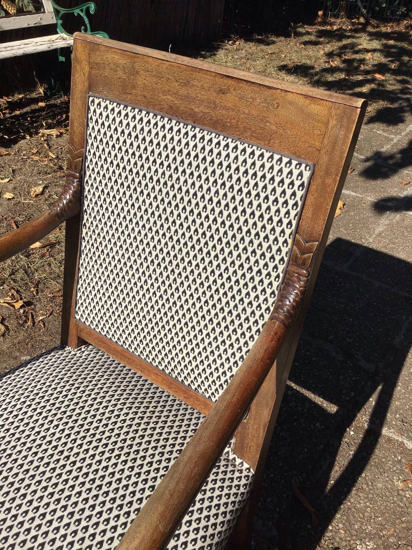 Empire armchair