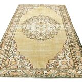 Mustard & Green Handmade Vintage Rug, 184x282Cm