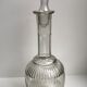 50s molded glass decanter