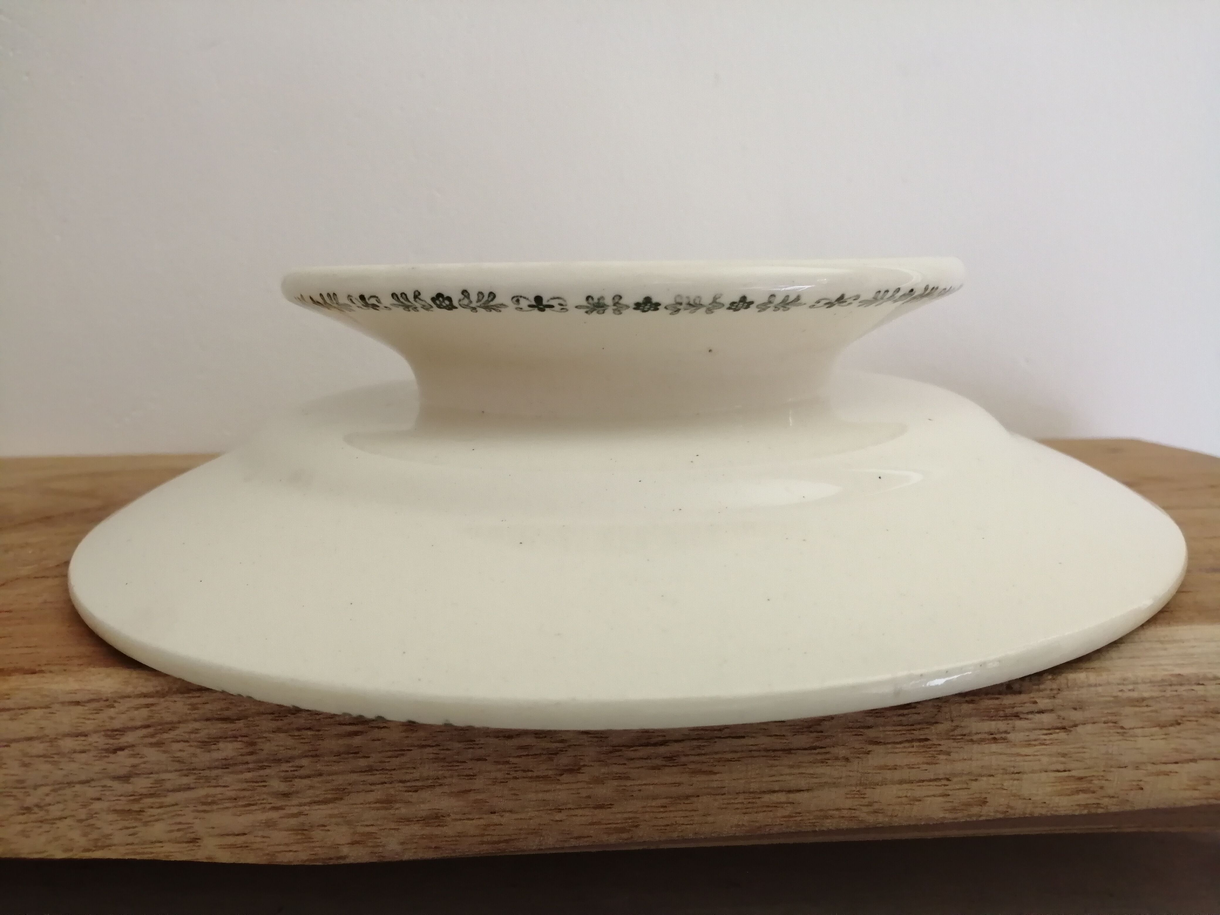 Former presentation plate Manufacture TERRE DE FER / Compotier