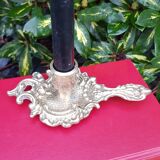 Brass cellar rat candle holder