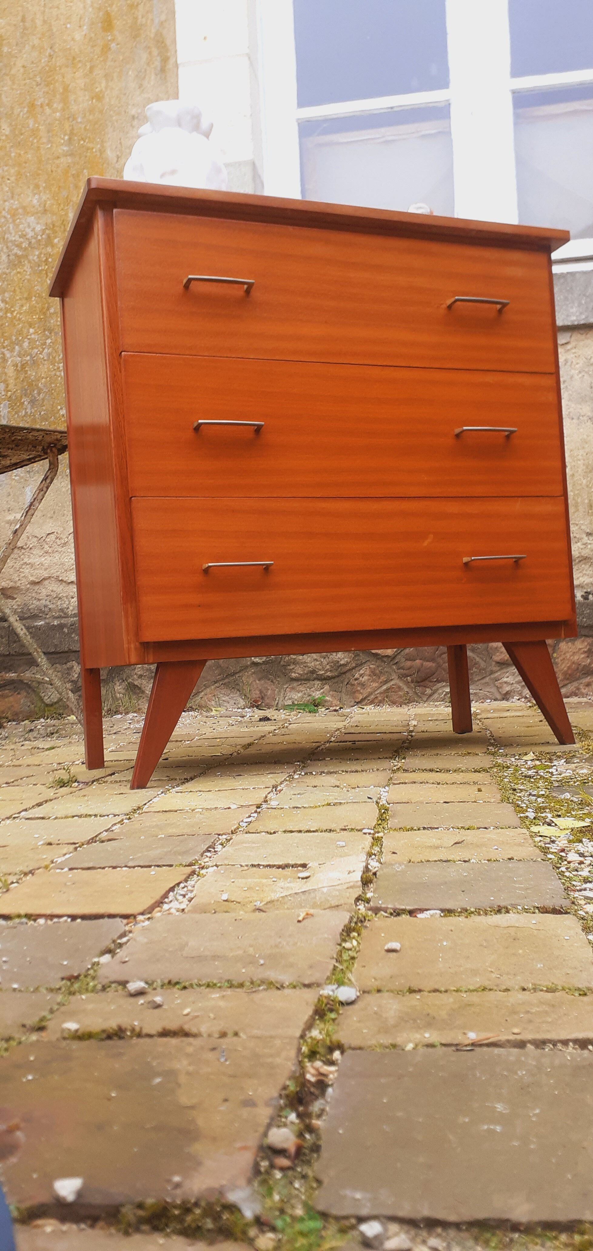 Vintage Scandinavian style dresser 60s