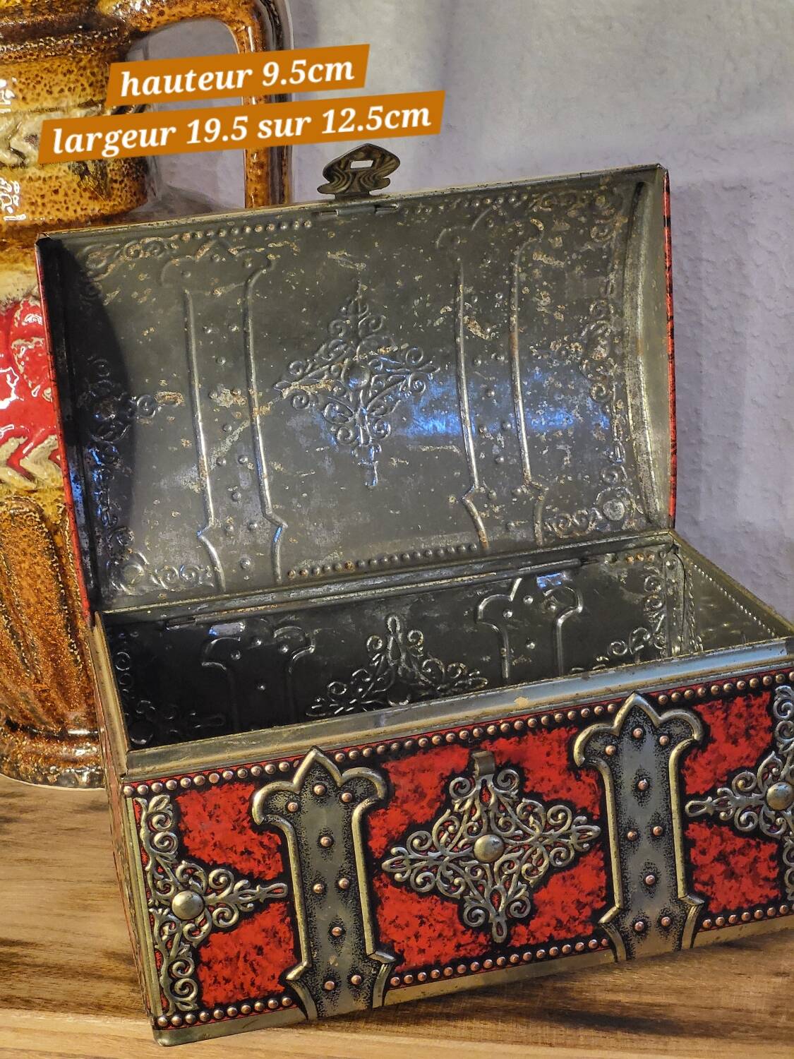 Boîte en métal