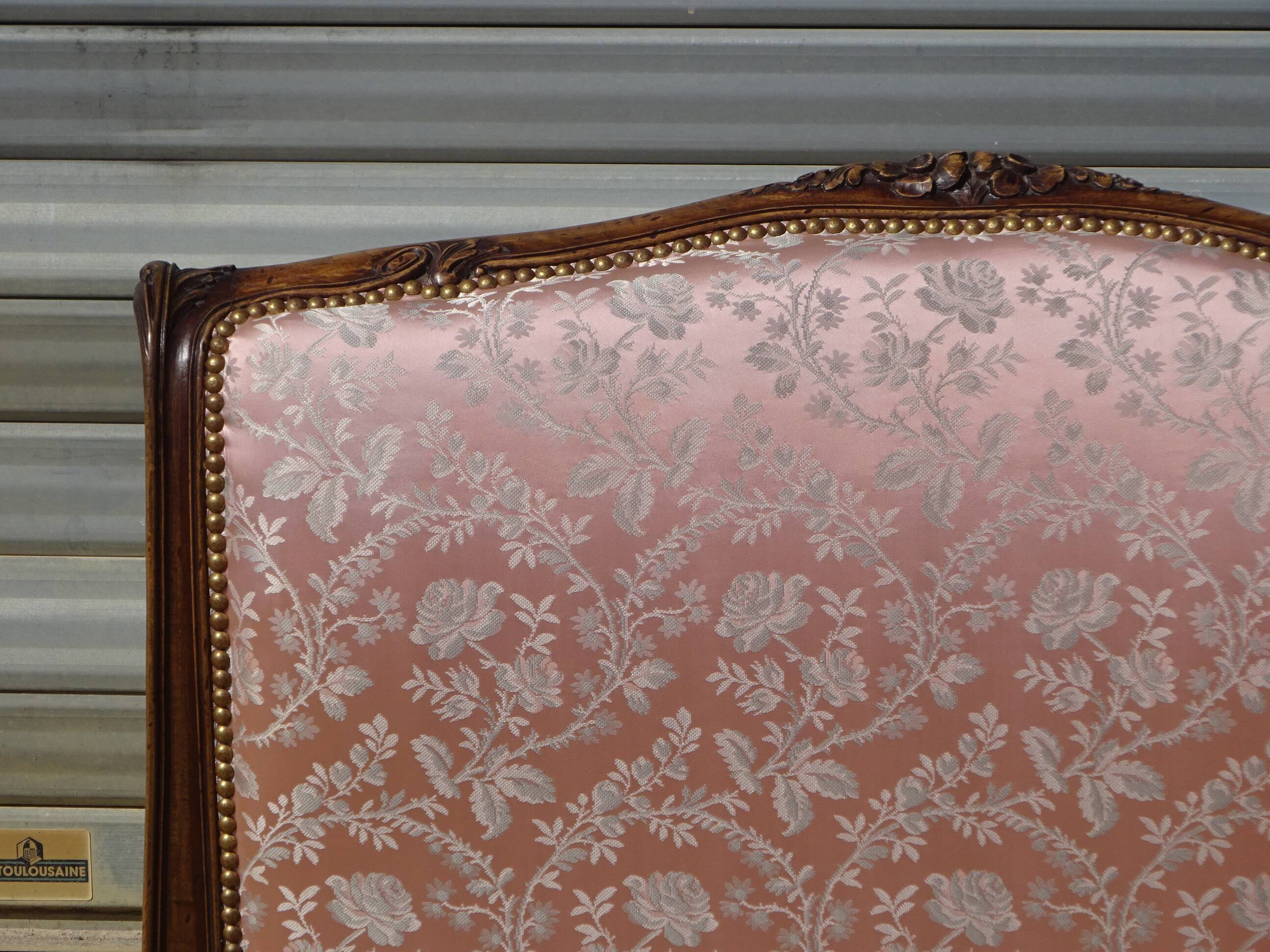 Antique sofa bed, in Louis XV style.