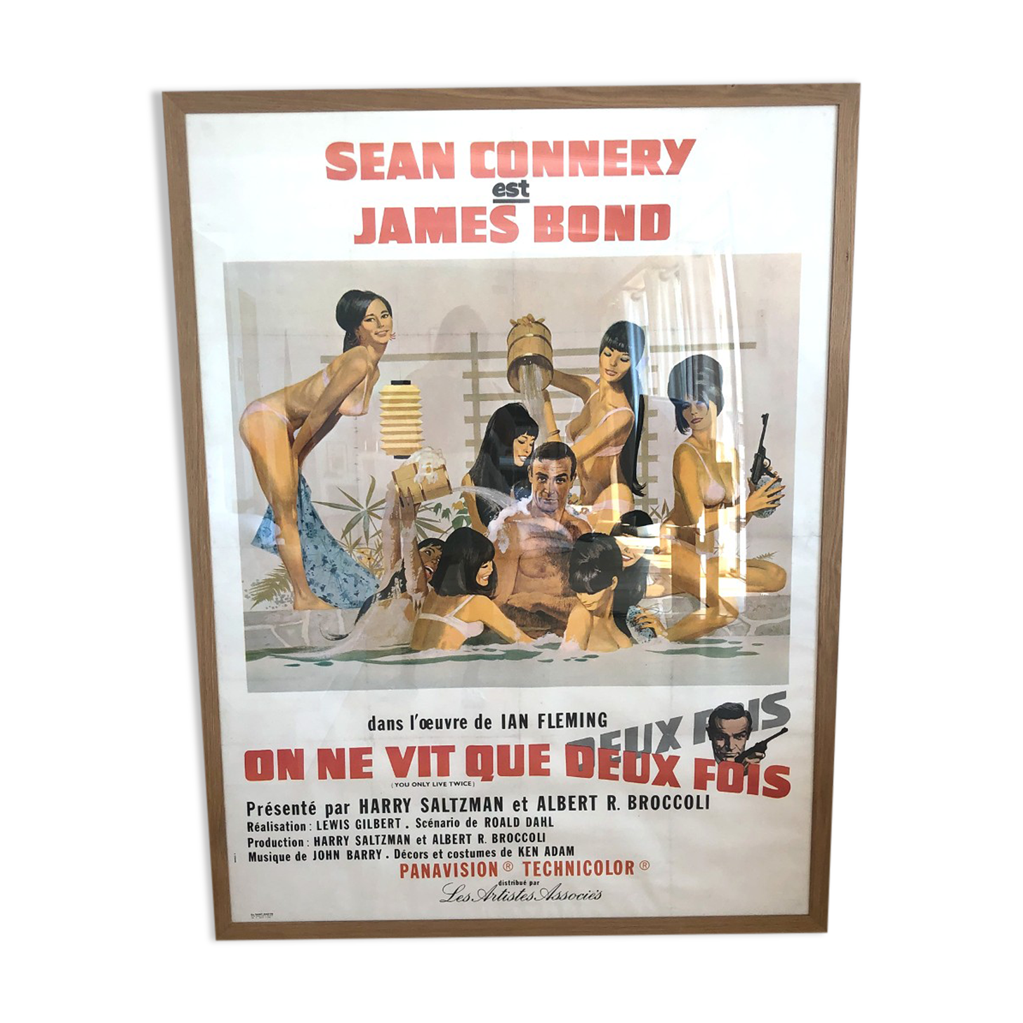 Original james bond poster