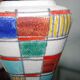 VINTAGE COLORFUL VASE GERMANY 1960