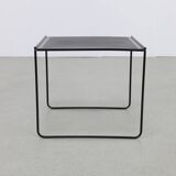 Postmodern Metal Nesting Tables, set of 3, 1980s