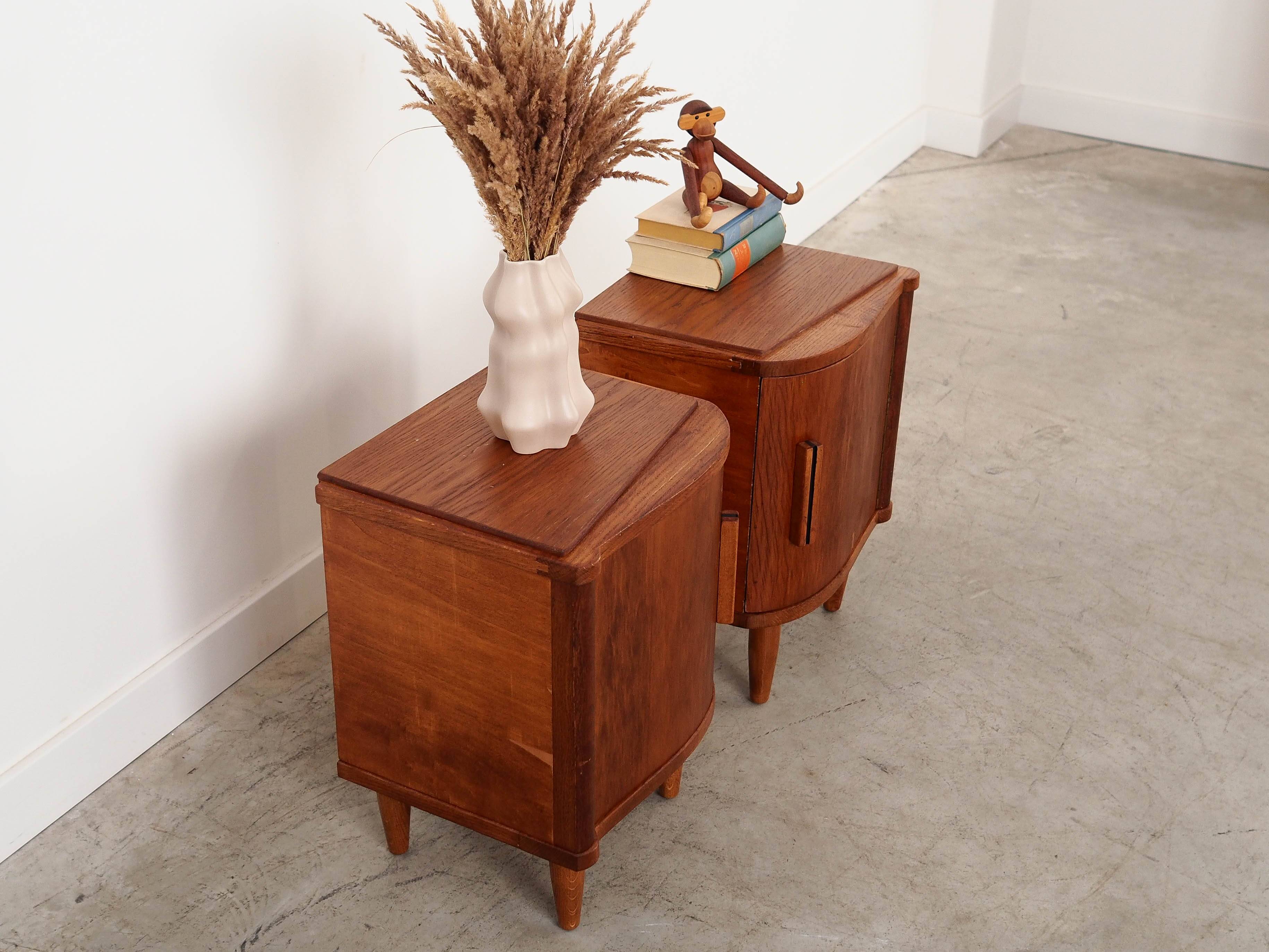 Set of bedside tables, Danish design, 1960s, made in Denmark