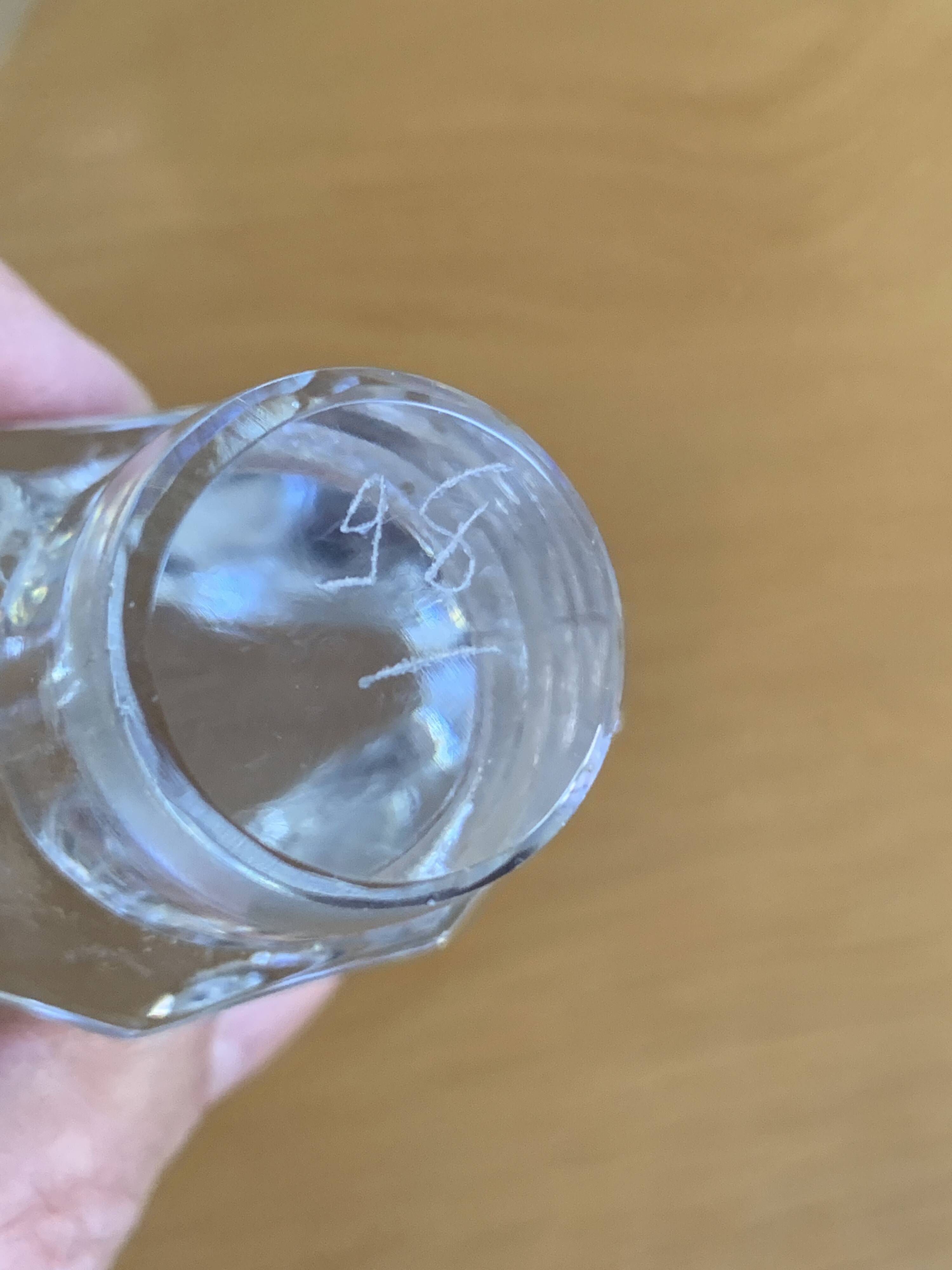 Crystal carafe from Vannes