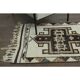 1970s Vintage Turkish Hand-Knotted Wool Cotton White Runner Rug 90x395