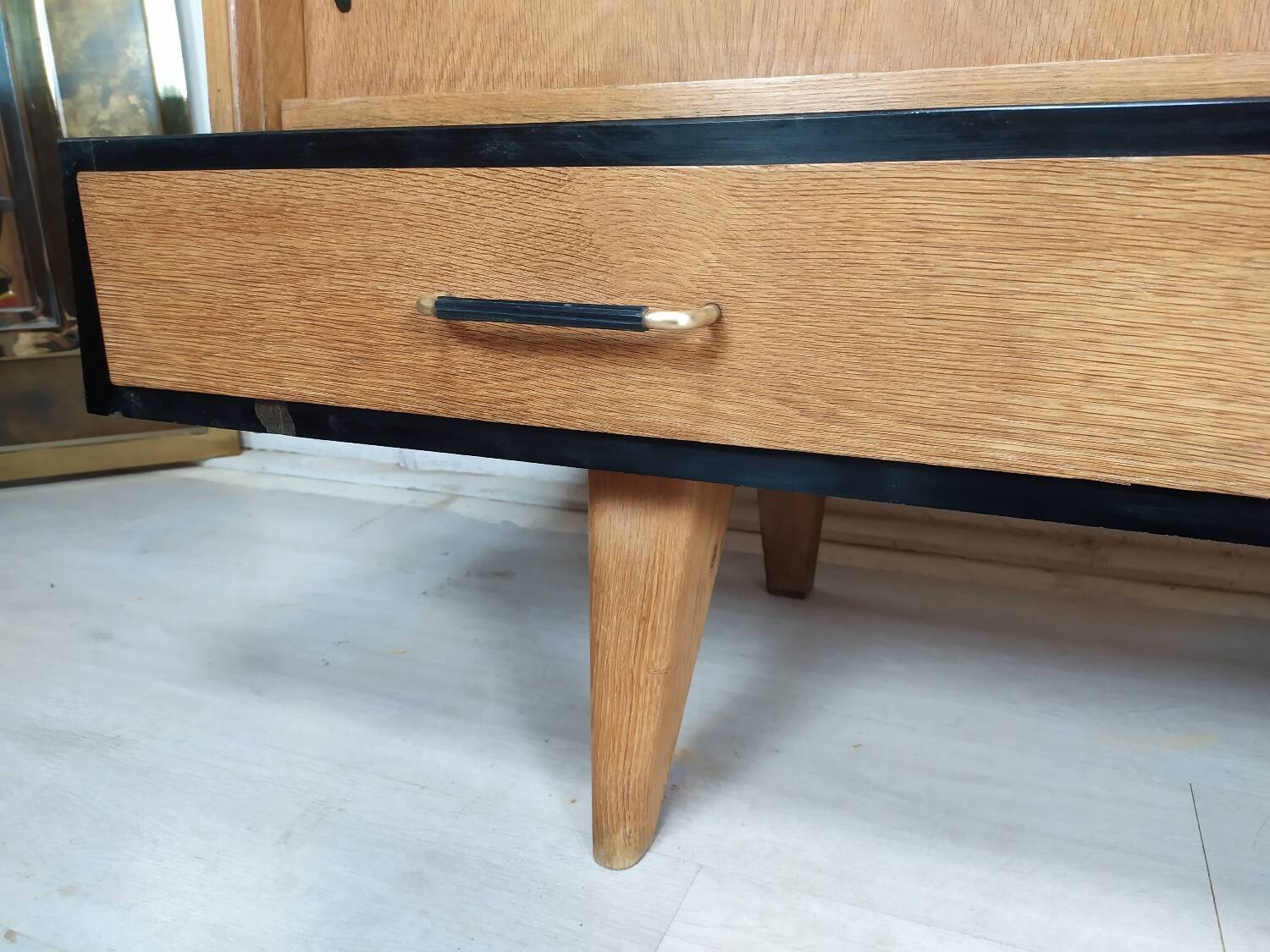 Vintage oak enfilade