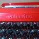 Valentine typewriter by Ettore Sottsass for Olivetti year 1969