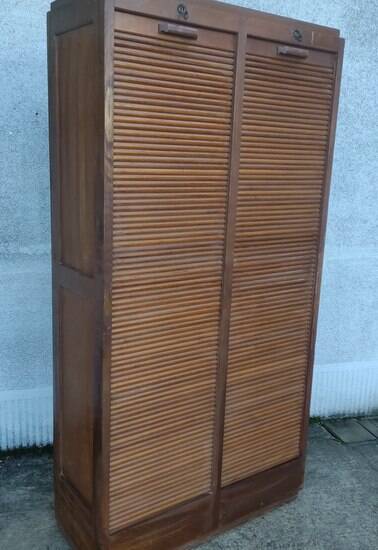 File cabinet, double curtain cabinet