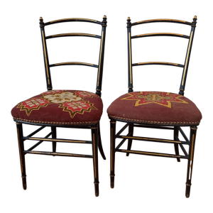 Paire de chaises Napoleon - iii
