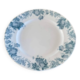 Old large round St Amand dish (Late 19th - first half of the 20th.)