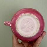 Vintage pink ceramic pitcher Vallauris