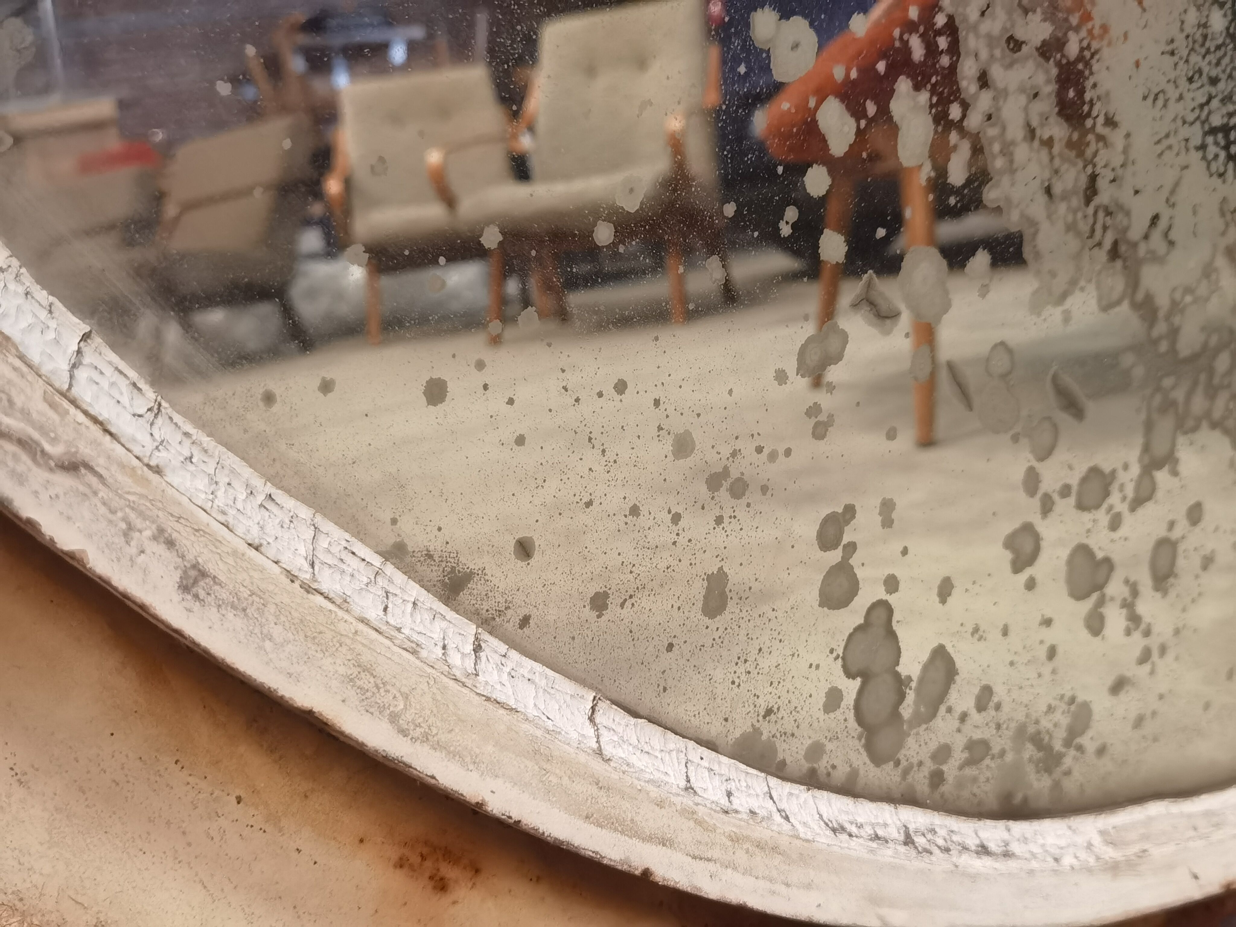 Industrial Convex Mirror Czech Republic 1960