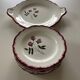Salins dessert plates and platter, Cerilly model