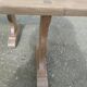 Pair of antique oak benches