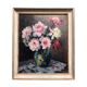 Tableau ancien "les pivoines" signé h.dow