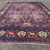 Decorative Persian Rug, Circa 1920
