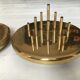 Gilded metal wall lamps of the brand Grossmann