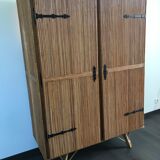 Wardrobe rattan design 60s