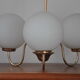 Brass and opaline luster